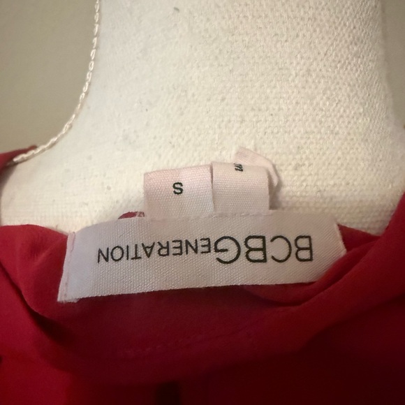BCBGeneration Asymmetrical Red Dress - Picture 3 of 3